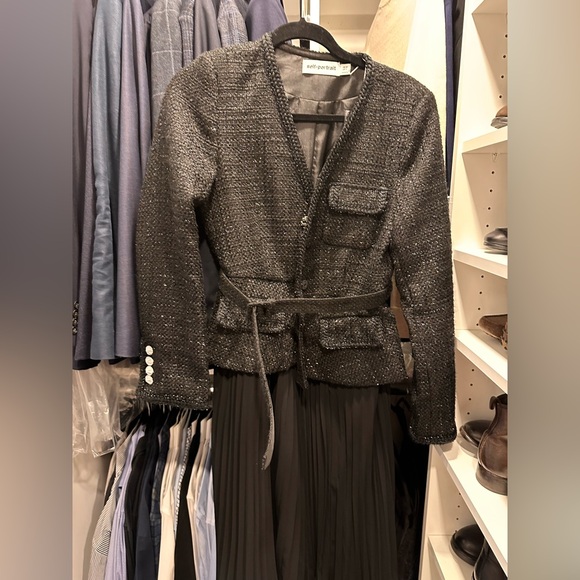 Self-Portrait Black Lace Midi Dress - Picture 2 of 3